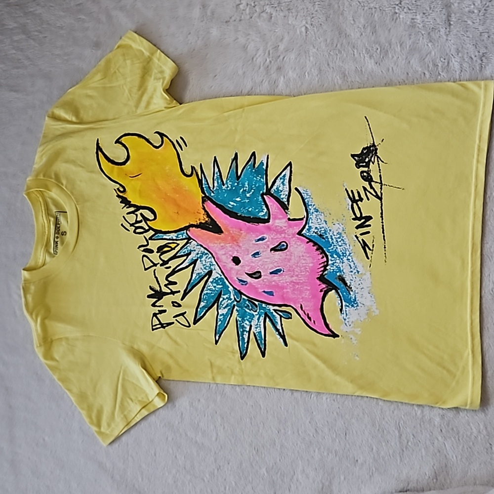 Pink Dolphin Graphic Tee